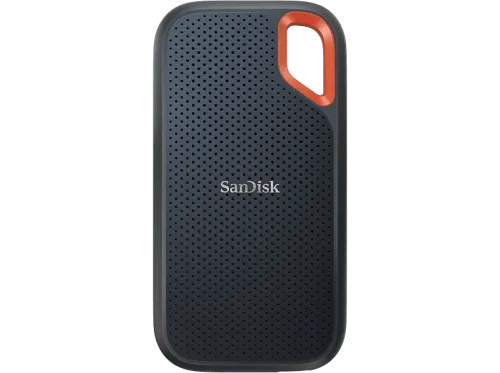 Disco duro SSD externo 2TB SanDisk Extreme Portable SSD 2.5" Hasta 1050 MB/s NVMe USB 3.2 IP65 Gris