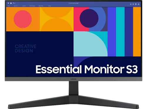Monitor Samsung Essential S3 LS27C330GAUXEN 27" Full-HD 4 ms 100 Hz AMD FreeSync Negro