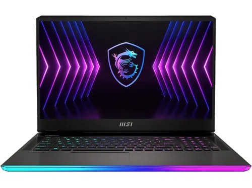 Portátil gaming MSI Raider GE77HX 12UGS-030XES 17.3" QHD Intel® Core™ i7-12800HX 32GB RAM 1TB SSD GeForce RTX™ 3070 Ti Sin sistema operativo