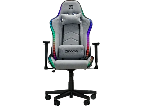 Silla gaming Nacon CH-675 3D (ajustable en altura anchura y profundidad) Hasta 120 kg Iluminación RGB Gris y multicolor