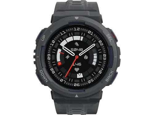 Smartwatch Amazfit Active Edge Pantalla 1.32" Autonomía hasta 14 días Plástico bicolor Gris
