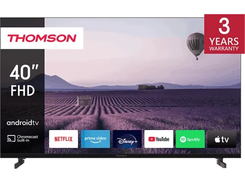 TV LED 40" Thomson 40FA2S13 FHD ARM CA55 Quad core Smart TV Negro