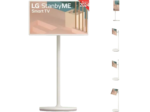 TV LED 27" LG 27ART10AKPL Full-HD Procesador Inteligente α7 4K Gen4 con IA compatible con HDR10. Smart TV webOS 6.0 Beige