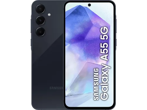 Móvil Samsung Galaxy A55 5G Black 128GB 8GB RAM 6.6 FHD+ Super AMOLED Exynos 1480 Octa-Core 5000 mAh Android