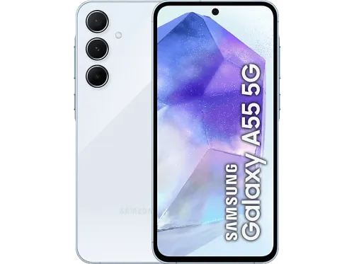 Móvil Samsung Galaxy A55 5G Light Blue 128GB 8GB RAM 6.6 FHD+ Super AMOLED Exynos 1480 Octa-Core 5000 mAh Android