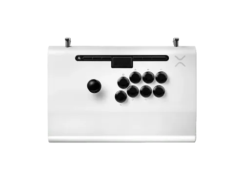 Mando PDP Pro FS Panel de mandos tipo máquina recreativa Aluminio Para PC PlayStation 4 y PlayStation 5 Con joystick Blanco