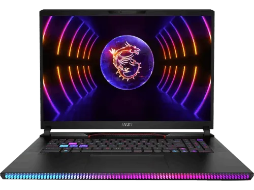 Portátil gaming MSI Raider GE78HX 13VH-413ES 17" QHD+ Intel® Core™ i9-13980HX 32GB RAM 2TB SSD GeForce RTX™ 4080 Windows 11 Home Advanced
