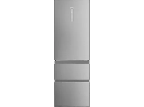 Frigorífico combi Haier 3D 60 Series 5 HTW 5618CNMG No Frost 185 cm 360 l Motor Inverter Wi-fi Plata