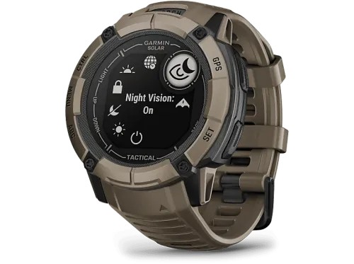 Reloj deportivo Garmin Instinct® 2X Solar Táctil Marrón 145-228 1.1 " Monocroma Carga solar Linterna LED