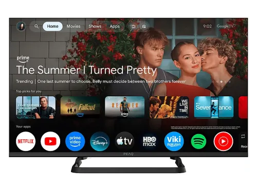 TV LED 32" PEAQ PTV 32GF-5026C Full-HD Smart TV DVB-T2 (H.265) HDR10 Dolby Audio Triple Tuner Negro