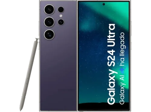 Móvil Samsung Galaxy S24 Ultra Titanium  Violet 1TB 12GB RAM 6.8" QHD+ Qualcomm Snapdragon 8 5000mAh Android 14