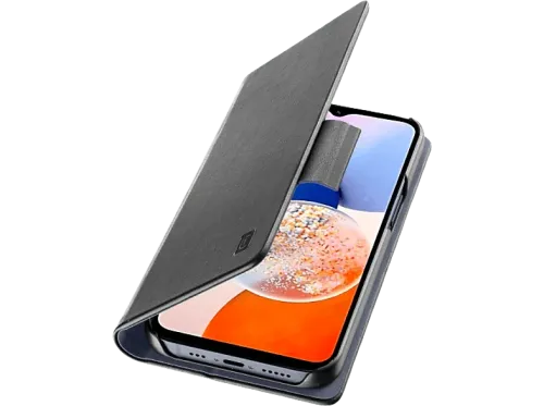 Funda Cellular Line BOOK3GALA15K Para Samsung Galaxy A15 Cierre magnético Negro