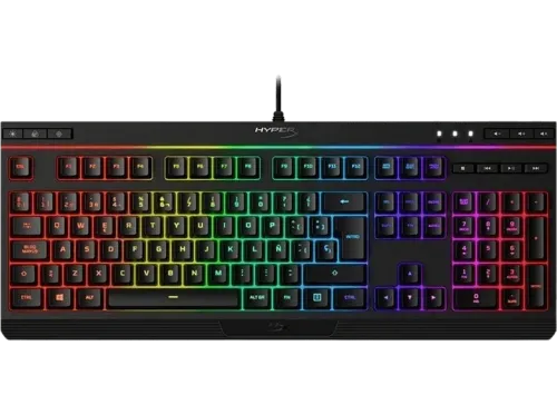 Teclado gaming HyperX Alloy Core RGB USB Retroiluminación RGB Negro