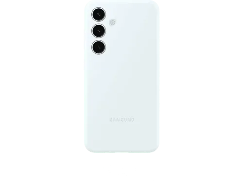 Funda Samsung Para Galaxy S24 Silicona Trasera Blanco