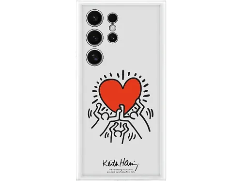 Funda Samsung para Galaxy S24 Ultra Flipsuit Keith Harring Blanco