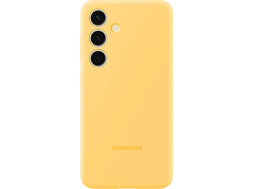 Funda Samsung Para Galaxy S24 Plus Silicona Trasera Amarillo