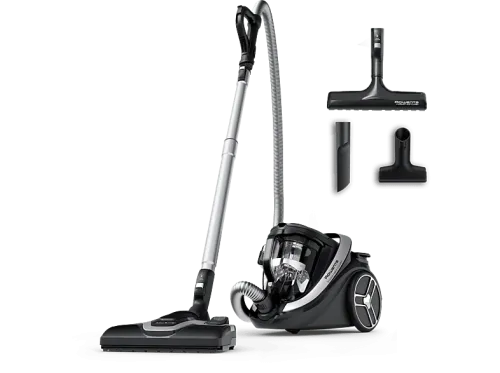 Aspirador sin bolsa Rowenta Silence Force Cyclonic Effitech RO7936 900W 2.5 L Filtración HEPA Radio Acción 12 m 59 dB(A) Plata