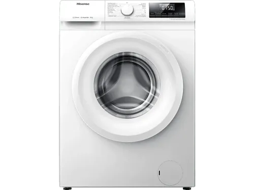 Lavadora carga frontal Hisense WFQP801419VM 8 kg 1400 rpm 15 Programas Función Vapor Blanco