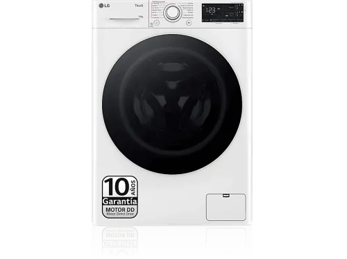 Lavadora carga frontal LG F4WR5510A0W Serie 550 10 kg 1400 rpm 14 Programas AI Direct Drive™ Steam™ Autodosificación Blanco