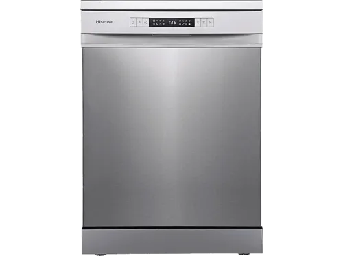 Lavavajillas Hisense HS623D10X 14 servicios 7 programas 60 cm Media Carga Tercera bandeja Inox