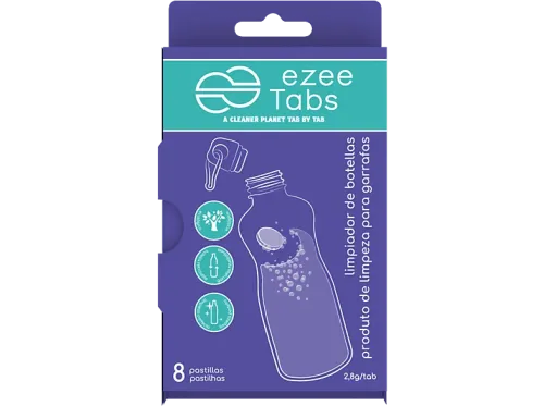 Limpiador de botellas Ezeetabs 8 pastillas 3 gr