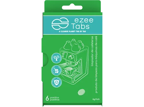 Limpiador Ezeetabs Para cafeteras 6 pastillas 6 gr Verde