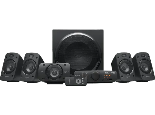 Sistema de altavoces Logitech Surround Sound Speakers Z906 Potencia total 5x 67 W + 165 W Alámbrica Negro