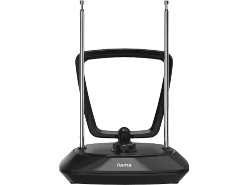 Antena TV Interior Hama 221082 DVB-T/DVB-T2 Negro
