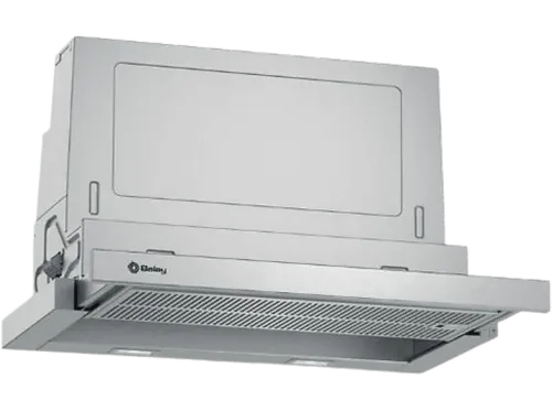 Campana extractora Balay 3BT267MX 728 m³/h 4 velocidades 53 dB Luces LED 60 cm Gris