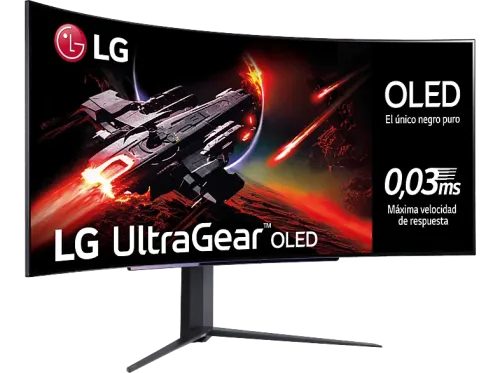 Monitor gaming LG 45GR95QE-B 44.5" OLED 0.03 ms 240 Hz HDMI x2 DisplayPort x1 Negro
