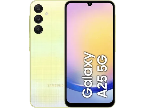 Móvil Samsung Galaxy A25 5G Amarillo 128GB 6GB RAM 6.5" FHD+ Exynos 1280 Octa-Core 5000mAh Android 14
