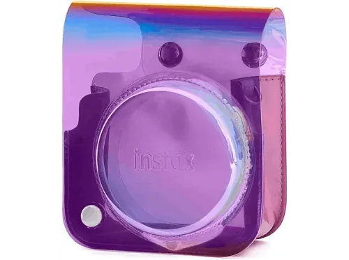 Funda cámara Fujifilm Irisdiscente Para Instax mini 12 Correa para hombro Multicolor