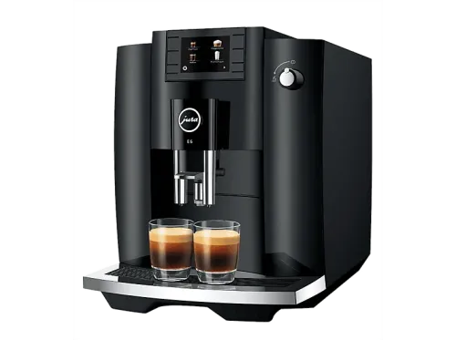Cafetera superautomática Jura E6 15 bar 1450 W 2 tazas Easy Cappuccino Molienda profesional Negro