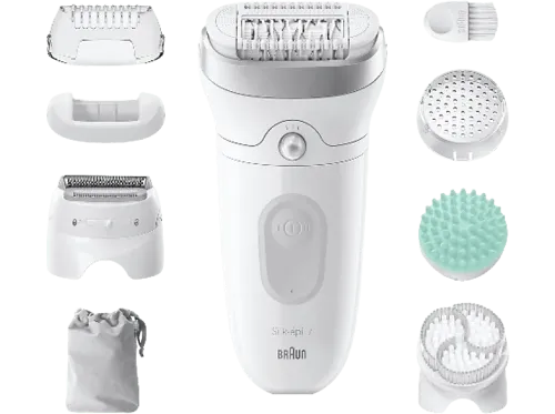 Depiladora Braun Silk-épil 7 SkinSpa 7-031 Tecnología Micro-Grip Luz Smartlight Wet&Dry All-in-one