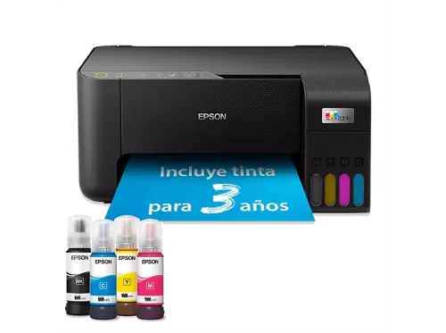 Impresora multifunción Epson EcoTank ET-2865 Inyección de tinta 10 ppm en monocromo Negro