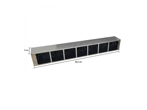 Accesorio campana extractora Mepamsa Filtro Carbón Activo 10 cm Larga Duración Negro