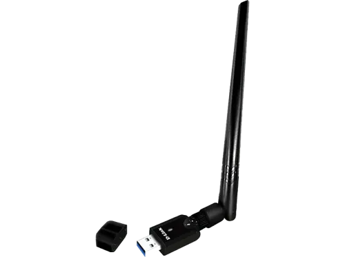 Adaptador Wi-Fi USB D-Link DWA-185 WiFi 5 867 Mbps MU-MIMO Negro