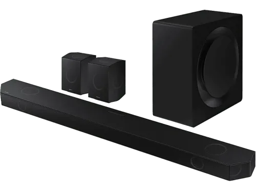 Barra de sonido Samsung HW-Q990D/ZF Bluetooth 656 W Dolby Atmos inalámbrico 11.1.4 canales WiFi Graphite Black