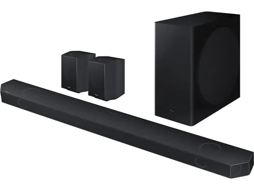 Barra de sonido Samsung HW-Q930D/ZF Bluetooth Dolby Atmos inalámbrico  WiFi Titan Black