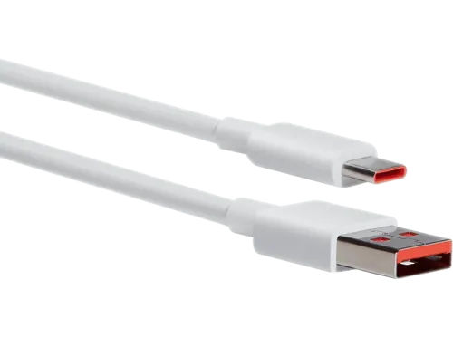 Cable USB C Xiaomi  6A Type-A to Type-C Cable 1m Blanco