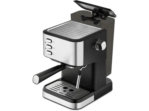Cafetera express Ufesa Calabria 20 bar 1050 W 2 tazas de café,Depósito 1.5 l Inox