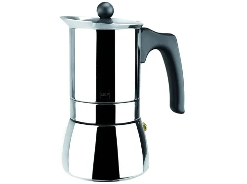 Cafetera tradicional Magefesa Pxcfgen 10 Capacidad 9 tazas Apta para todas las cocinas Acero inox