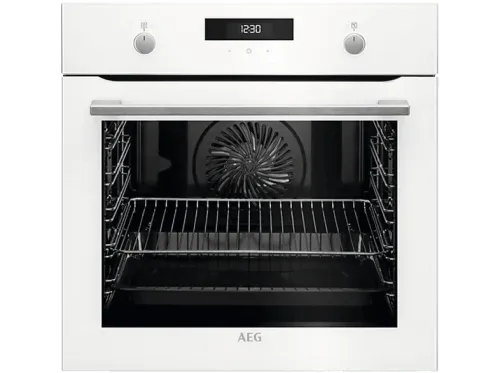 Horno AEG BEK435120W Multifunción Limpieza por agua 71 l Función Grill 60 cm Blanco