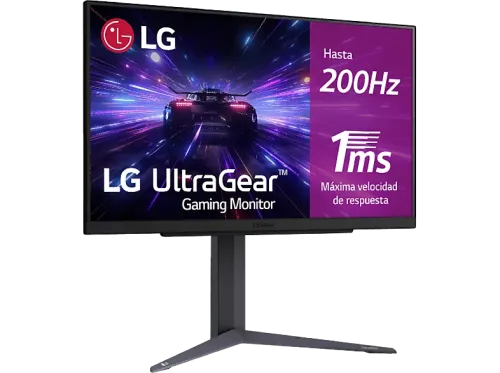 Monitor gaming LG 27GS75Q-B 27" QHD 1 ms 180 Hz HDMI x2 DisplayPort x1 Morado Grisáceo