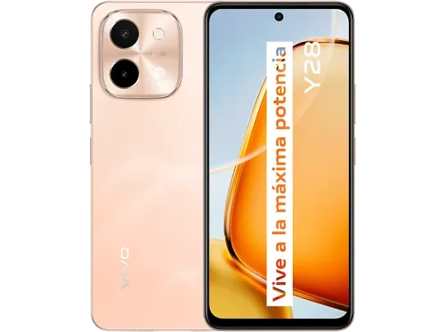 Móvil vivo Y28 Gleaming Orange 128 GB 4 GB RAM 6.68 " LCD HD+ Mediatek Helio G85 6000 mAh Android