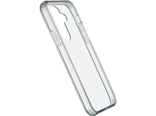 Funda CellularLine CLEARDUOGALA35T Para Samsung Galaxy A35 Rígida Trasera Antibacteriana Transparente