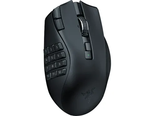 Ratón gaming Razer Naga V2 Hyperspeed Inalámbrico 30000 DPI 21 controles programables Hasta 250 h Negro