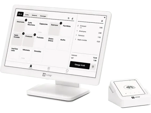 TPV SumUp TPV Lite + Datáfono Solo Pantalla FHD 13" WiFi Software integrado Blanco