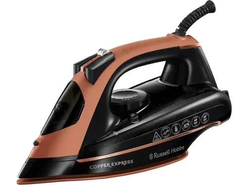 Plancha de vapor Russell Hobbs Copper Express 150 g/min 0.32 l Antical Antigoteo Marrón