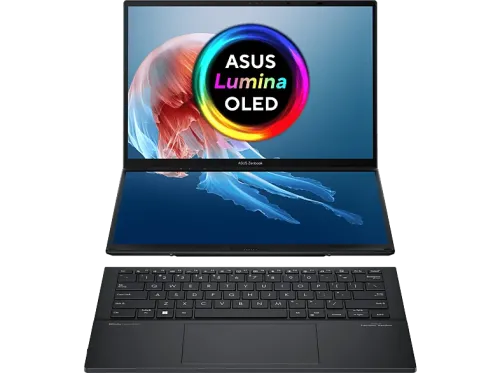 Portátil ASUS Zenbook DUO OLED UX8406MA-PZ023W 14" WQXGA+ Intel® Core™ Ultra 9-185H 32GB RAM 1TB SSD Arc® Graphics W11H